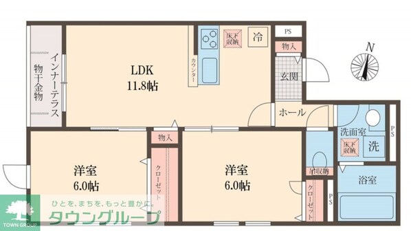 SOPHIA方南の物件間取画像